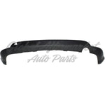 BUMPER RR LOWER MATTE BLACK W/SINGLE EXHAUST — photo 2