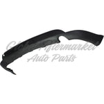 BUMPER RR LOWER MATTE BLACK W/SINGLE EXHAUST — photo 3