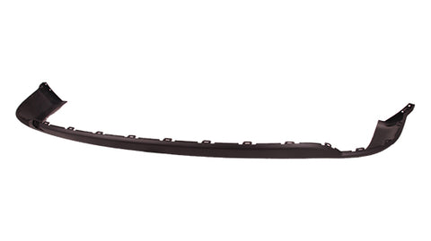 BUMPER RR LOWER MATTE BLACK W/SINGLE EXHAUST CAPA