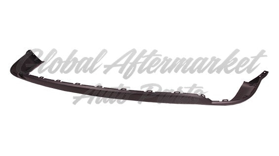 BUMPER RR LOWER MATTE BLACK W/DUAL EXHAUST