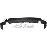BUMPER RR LOWER MATTE BLACK W/DUAL EXHAUST — photo 2