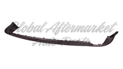 BUMPER RR LOWER MATTE BLACK W/DUAL EXHAUST CAPA
