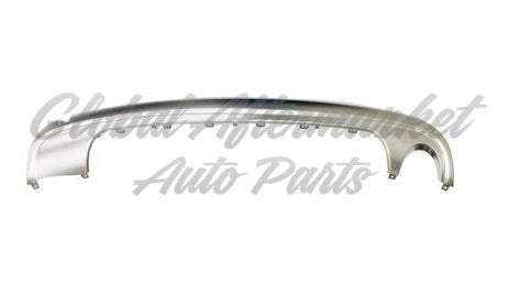 BUMPER MOULDING RR CENTER CHROME W/SINGLE EXHAUST APPLIQUE