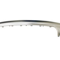 BUMPER MOULDING RR CENTER CHROME W/SINGLE EXHAUST APPLIQUE