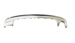 BUMPER MOULDING RR CENTER CHROME W/SINGLE EXHAUST APPLIQUE
