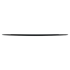 BUMPER MOLDING RR PRIMIER MATTE BLACK 2-PIECE BUMPERS