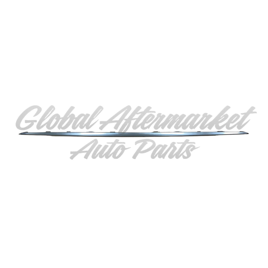 BUMPER MOLDING RR SATIN CHROME PLATINUM 2-PIECE BUMPER