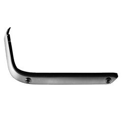 VALANCE RR LH OUTER BLACK SINGLE EXHAUST W/2 PARK ASSIST SENSOR W/O ADVANCE SENSOR