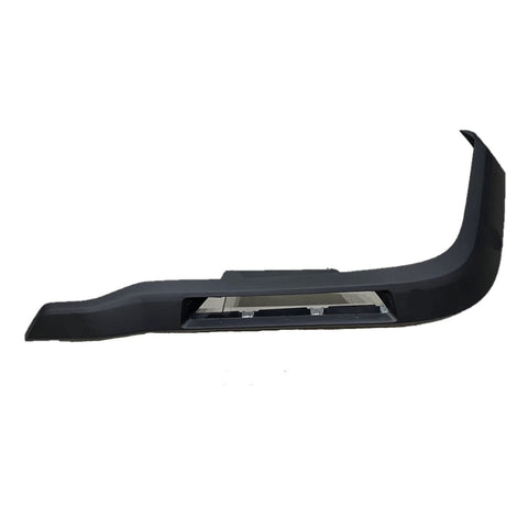 VALANCE RR LOWER LH BLACK W/LAMP HOLE W/O SENSOR