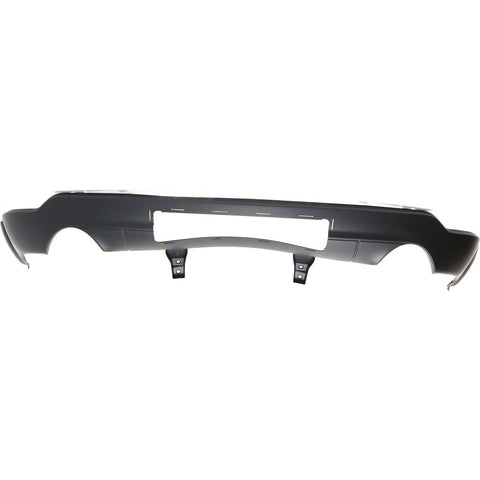 BUMPER LOWER RR TEXTURED W/TOW/DUAL EXHAUST CAPA