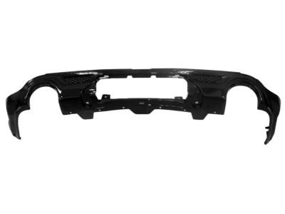 VALANCE RR PTD W/TOW/DUAL EXHAUST SRT MODEL (3-PIECES INCLUDES BOTH LH/RH RR GRILLES)