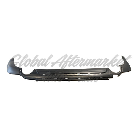BUMPER RR LOWER TEXTURED BLACK FINISH DUAL EXHAUST