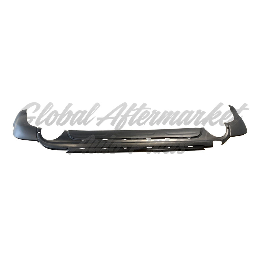 BUMPER RR LOWER TEXTURED BLACK FINISH DUAL EXHAUST