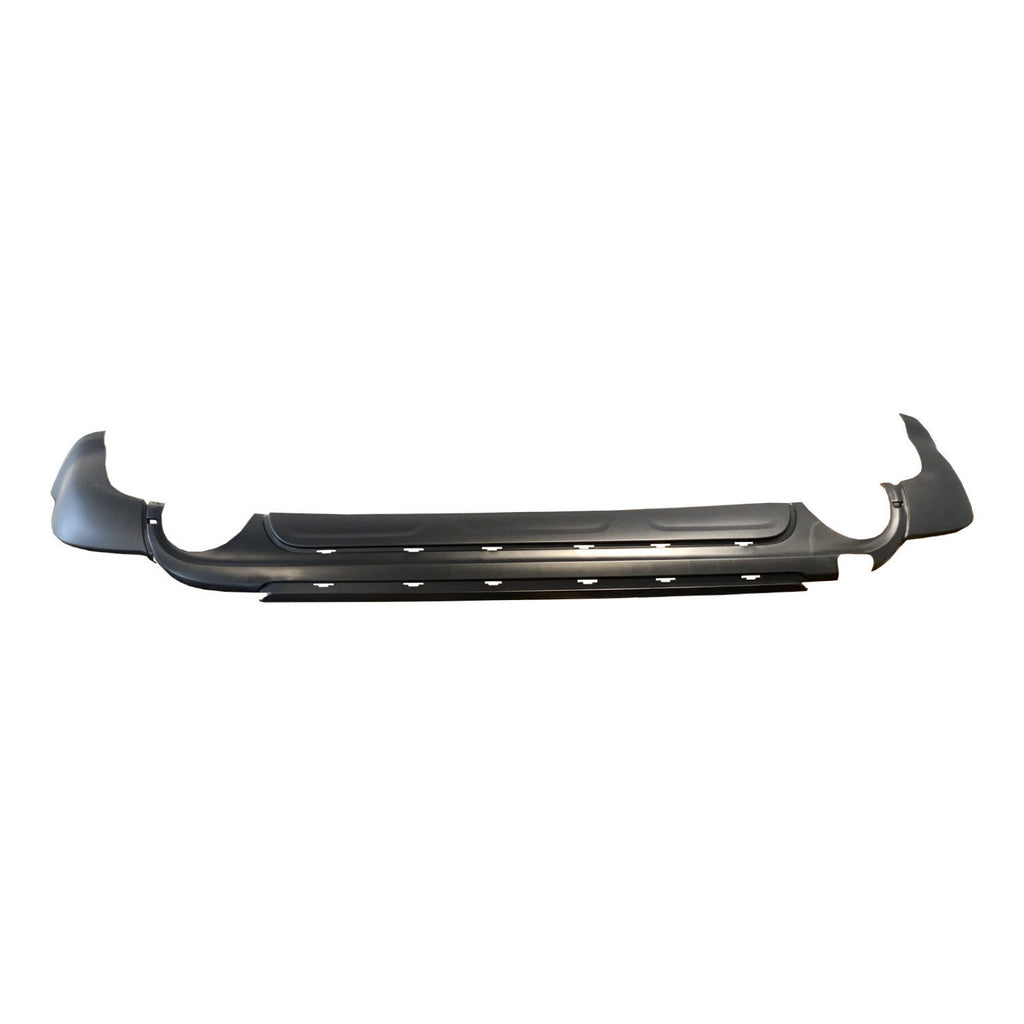 BUMPER RR LOWER TEXTURED BLACK FINISH DUAL EXHAUST CAPA