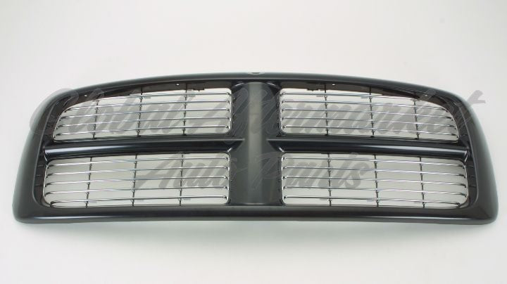 GRILLE ASSY CHROME INNER/BLACK FRAME
