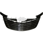 GRILLE PRIMED-BLACK W/CHROME MLDG — photo 3