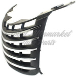 GRILLE PRIMED-BLACK W/CHROME MLDG — photo 4