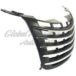 GRILLE PRIMED-BLACK W/CHROME MLDG — photo 5