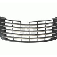 GRILLE PRIMED-BLACK W/CHROME MLDG