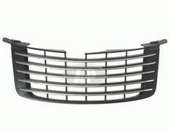 GRILLE PRIMED-BLACK W/CHROME MLDG