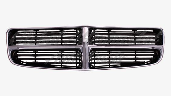 GRILLE W/CHROME FRAME