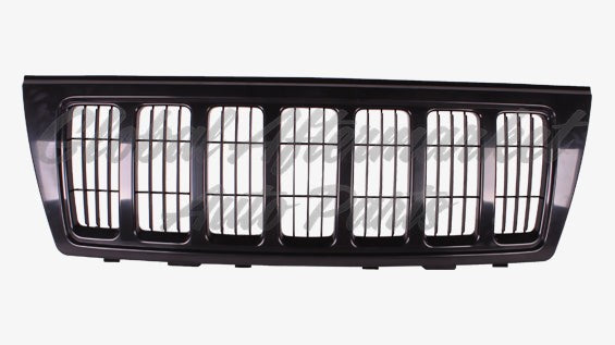 GRILLE BLACK SURROUND/INSERT LAREDO/SPORT MODELS