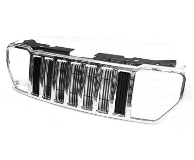 GRILLE W/CHROME MOULDING