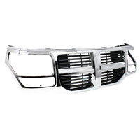 GRILLE BLACK W/CHROME FRAME