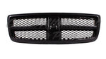 GRILLE MATTE-BLACK W/PAINTED-BLACK FRAME — photo 1