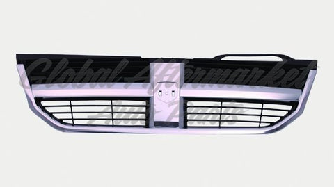 GRILLE BLACK W/CHROME MOULDING