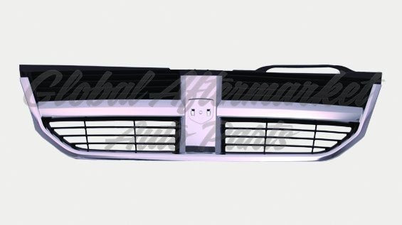 GRILLE BLACK W/CHROME MOULDING