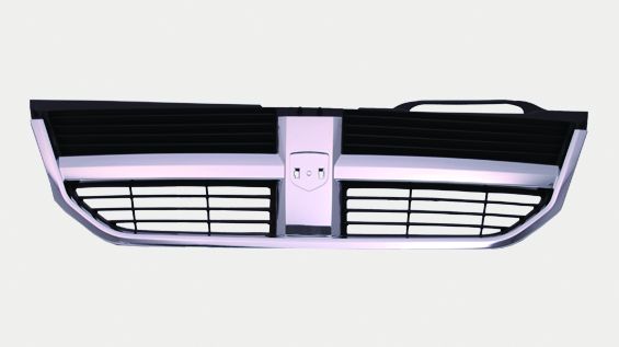 GRILLE BLACK W/CHROME MOULDING