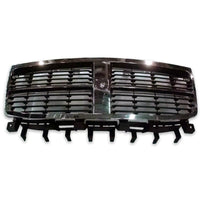 GRILLE MATTE-BLACK W/CHROME FRAME 07-09