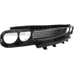 GRILLE MATTE BLACK W/SILVER TRIM — photo 3