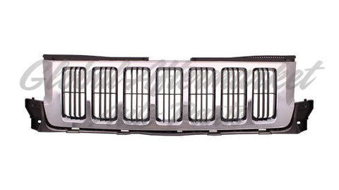 GRILLE GRAY W/CHROME MOULDING