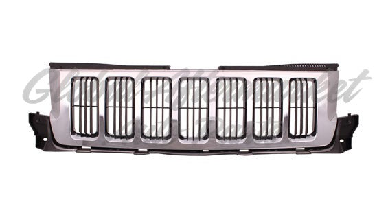 GRILLE GRAY W/CHROME MOULDING