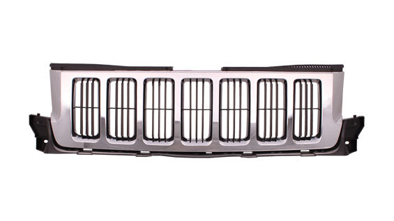 GRILLE GRAY W/CHROME MOULDING