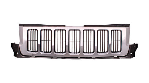 GRILLE GRAY W/CHROME MOULDING