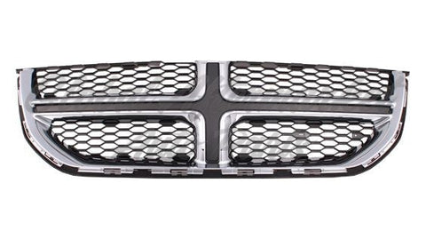 GRILLE BLACK W/CHROME MOULDING CAPA