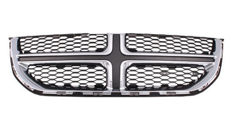 GRILLE BLACK W/CHROME MOULDING
