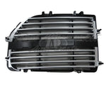 GRILLE LH CHROME/BLACK — photo 1