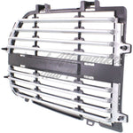 GRILLE LH CHROME/BLACK — photo 2