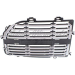 GRILLE LH CHROME/BLACK — photo 4