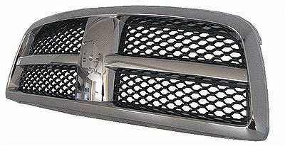 GRILLE CHROME FRAME W/BLACK HONEYCOMB INSERT