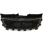 GRILLE MATTE-BLACK W/CHROME FRAME — photo 5