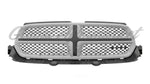 GRILLE MATTE DARK GRAY W/GRAY MLDG PTM — photo 3