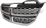 GRILLE CHROME FRAME W/BLACK INSERT — photo 2