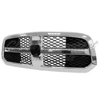 GRILLE MATTE-BLACK HONEYCOMB W/CHROME FRAME EXCLUDE REBEL/ WARLOCK — photo 1