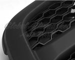 GRILLE MATTE-BLACK HONEYCOMB W/CHROME FRAME EXCLUDE REBEL/ WARLOCK — photo 4
