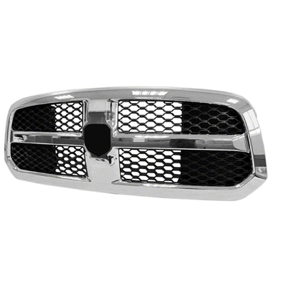 GRILLE MATTE-BLACK HONEYCOMB W/CHROME FRAME EXCLUDE REBEL/ WARLOCK